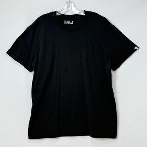 Mister New York Short Sleeve Pocket T-Shirt Mens XL Logo Black Tee